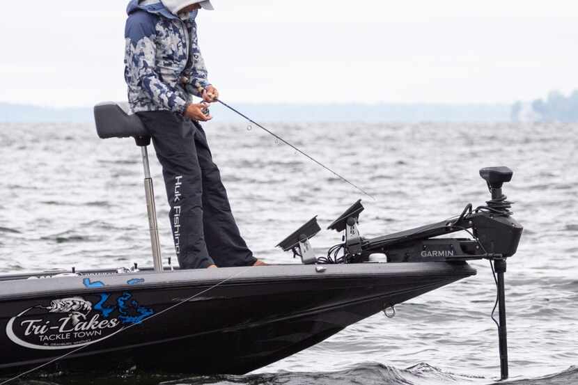 Like many modern pros, Kyle Hall of Granbury spends gobs of time on the water with his head...