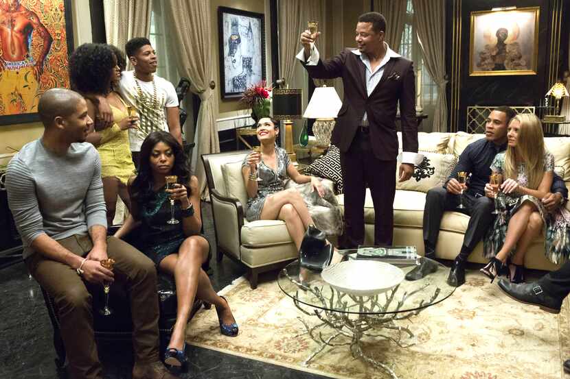 Lucious (Terrence Howard) toasts his family in the "Devil Quotes Scripture" episode of...