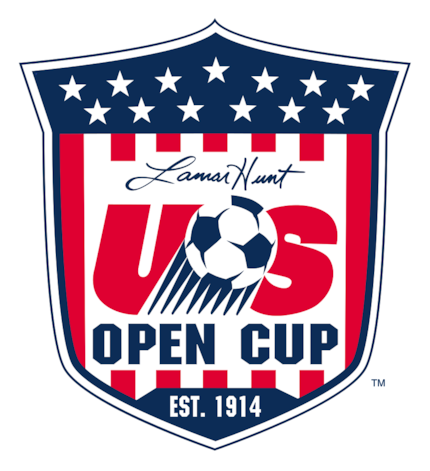 The Lamar Hunt US Open Cup logo.