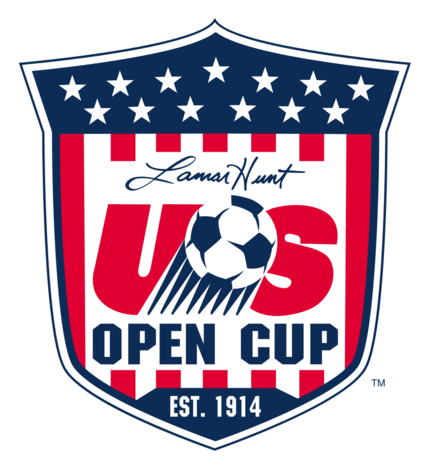 The Lamar Hunt US Open Cup logo.
