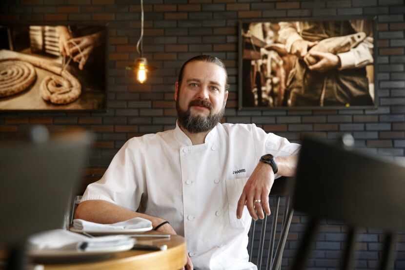 Chef Jeff Harris at American Food and Beverage in 2015. The East Texas native has been named...