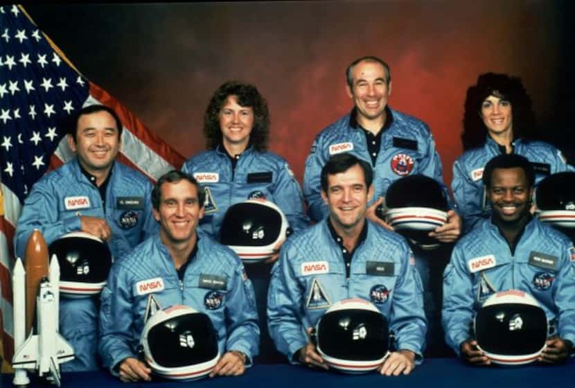 All seven members of the crew of the NASA Space Shuttle Challenger were killed when the...