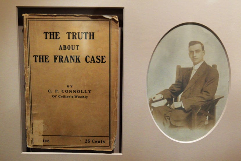 Leo Frank, seen in a portrait from a book about his case, was convicted in the murder of a...