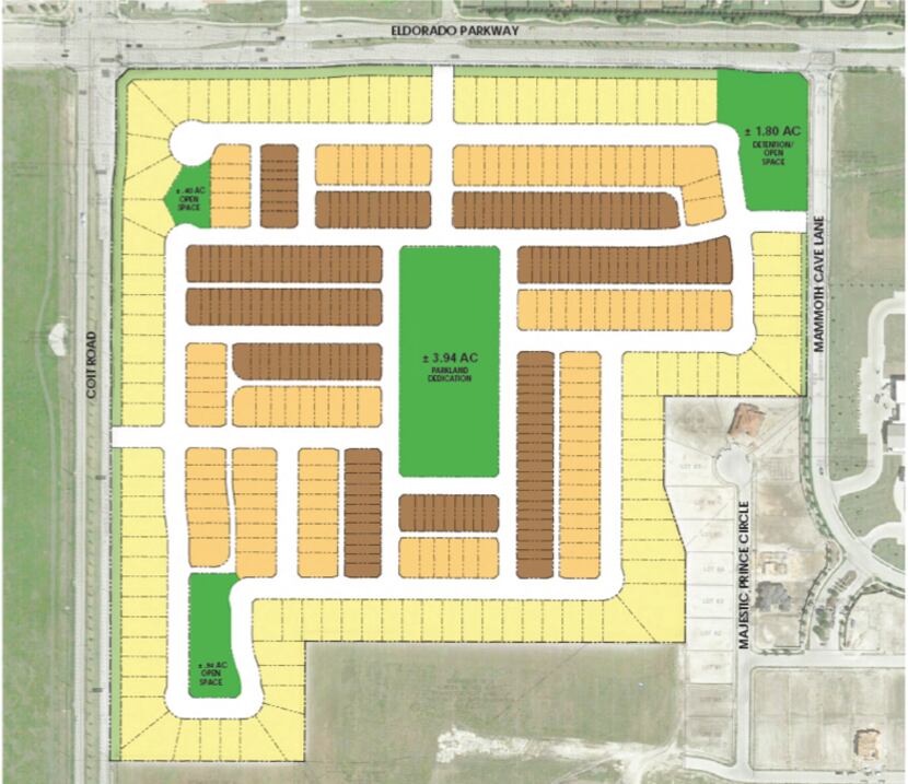 Green Brick's new Park Vista development in Frisco will include more than 300 townhouses and...
