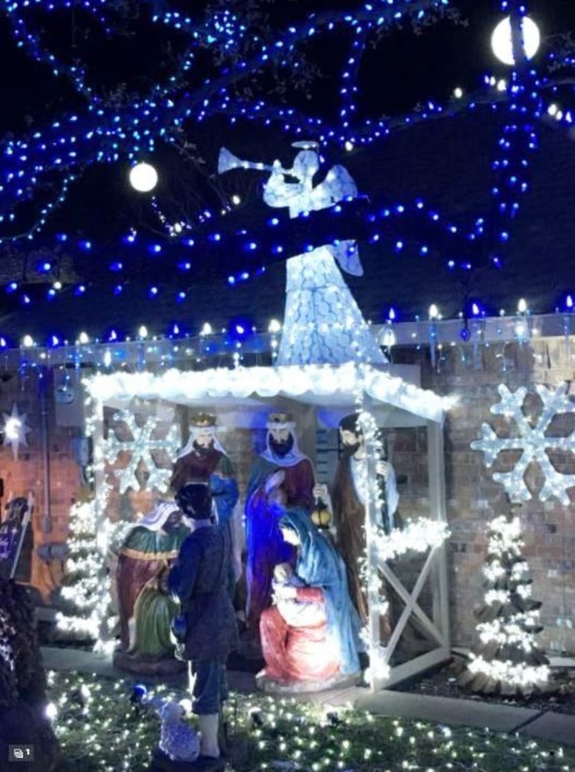 A scene from Jeff Bachelor's home in the Kingswood neighborhood of Cedar Hill. 