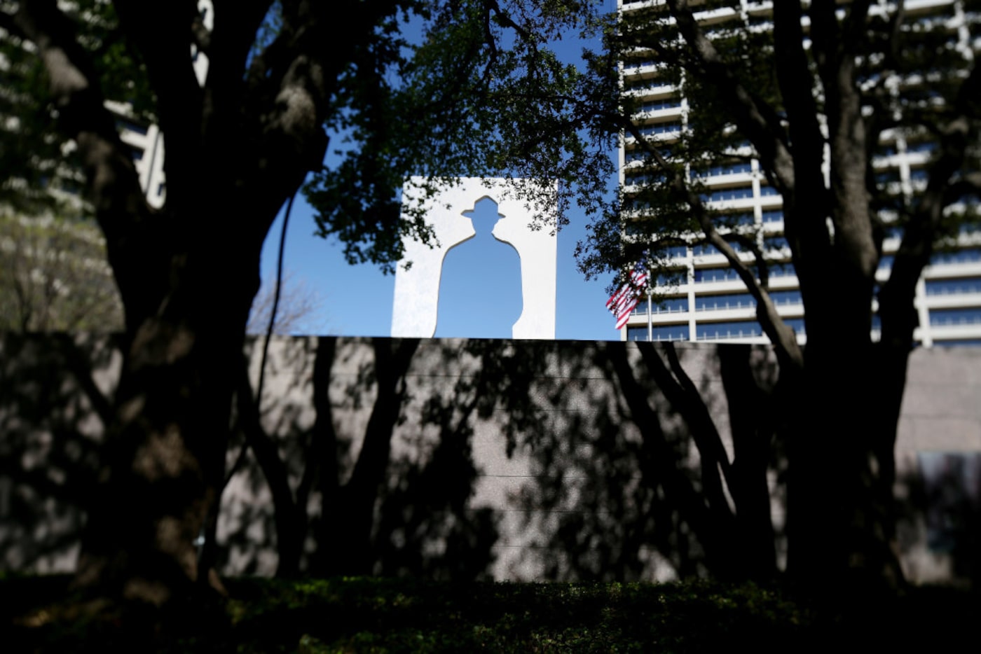 Landscape architect Peter Walker designed Burnett Park in downtown Fort Worth, Texas. The...