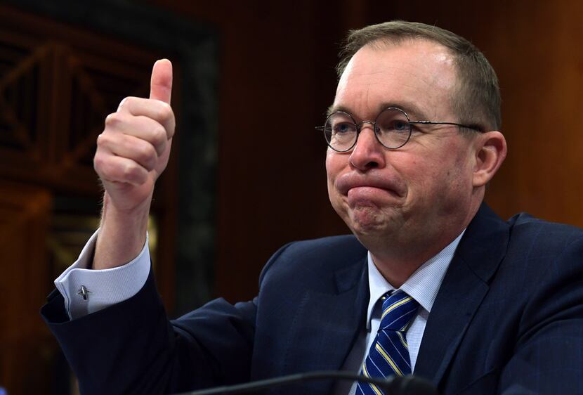 Mick Mulvaney is in dismantling mode as he serves as both White House budget director and...