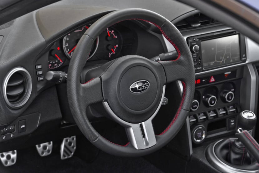 Inside, the Subaru BRZ is fairly basic but about right for a sporty exterior and affordable...