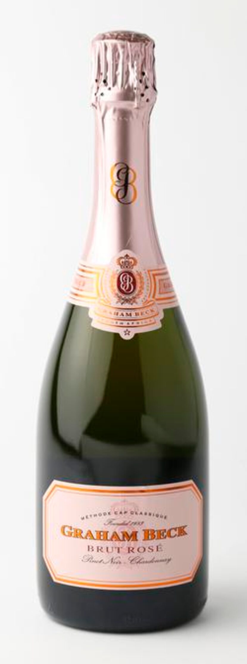 Graham Beck Brut Rosé Sparkling Wine, NV, South Africa