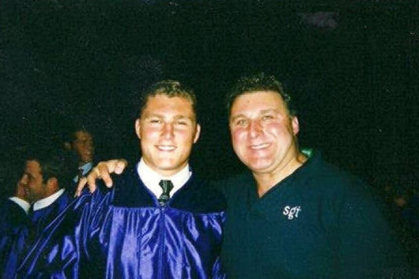 Joshua Brown, shown with his father, Charlie Ciotta, died in an accidental shooting.