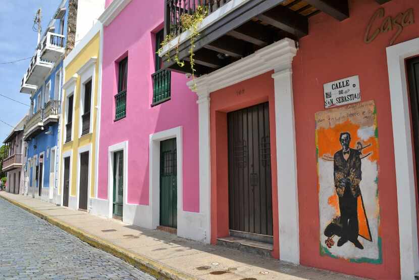 Colorful Calle De San Sebastian 