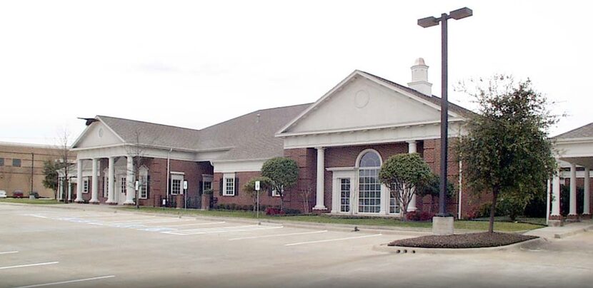 Builders bought and demolished a tollway office building to make way for the new apartments.