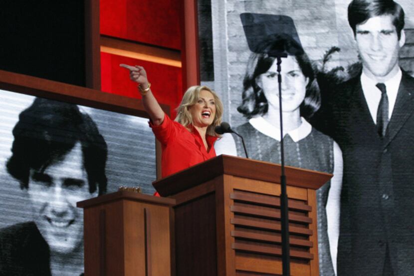 Ann Romney's speech at the Republican National Convention wasn't the first time she's talked...