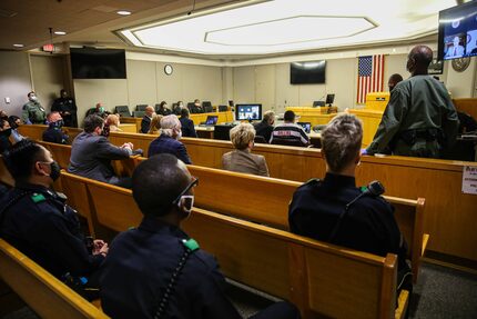 Some Dallas police officers showed up in person to see Armando Juarez sentenced for fatally...