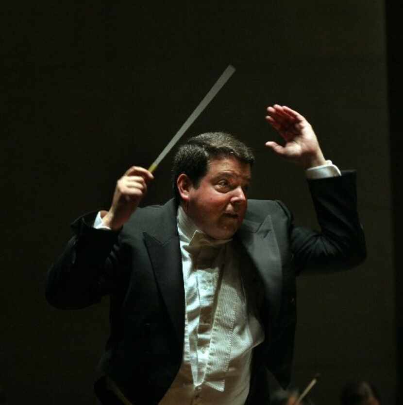 Andrew Litton conducted his final performance as Dallas Symphony Orchestra music director,in...