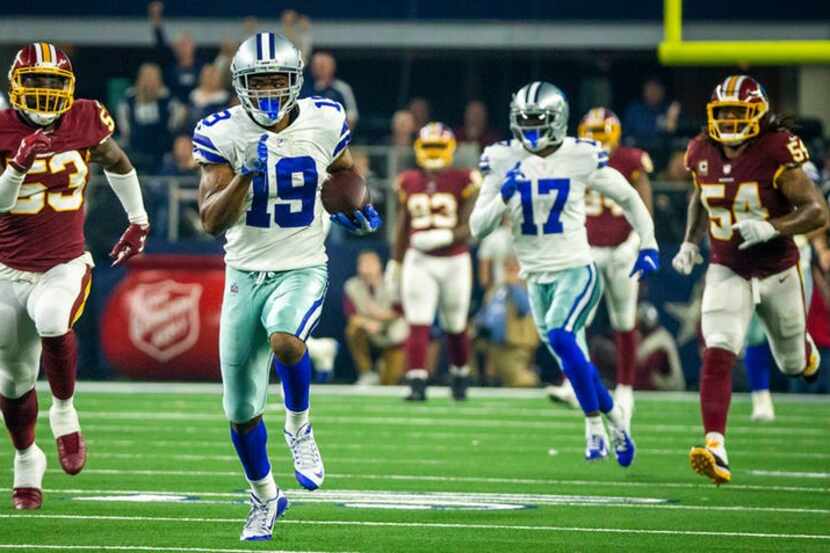 Amari Cooper tuvo un gran partido con los Dallas Cowboys en el último Thanksgiving contra...