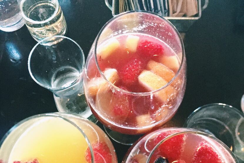 Every mimosa can be different when you customize your buzz at Henry's Majestic.