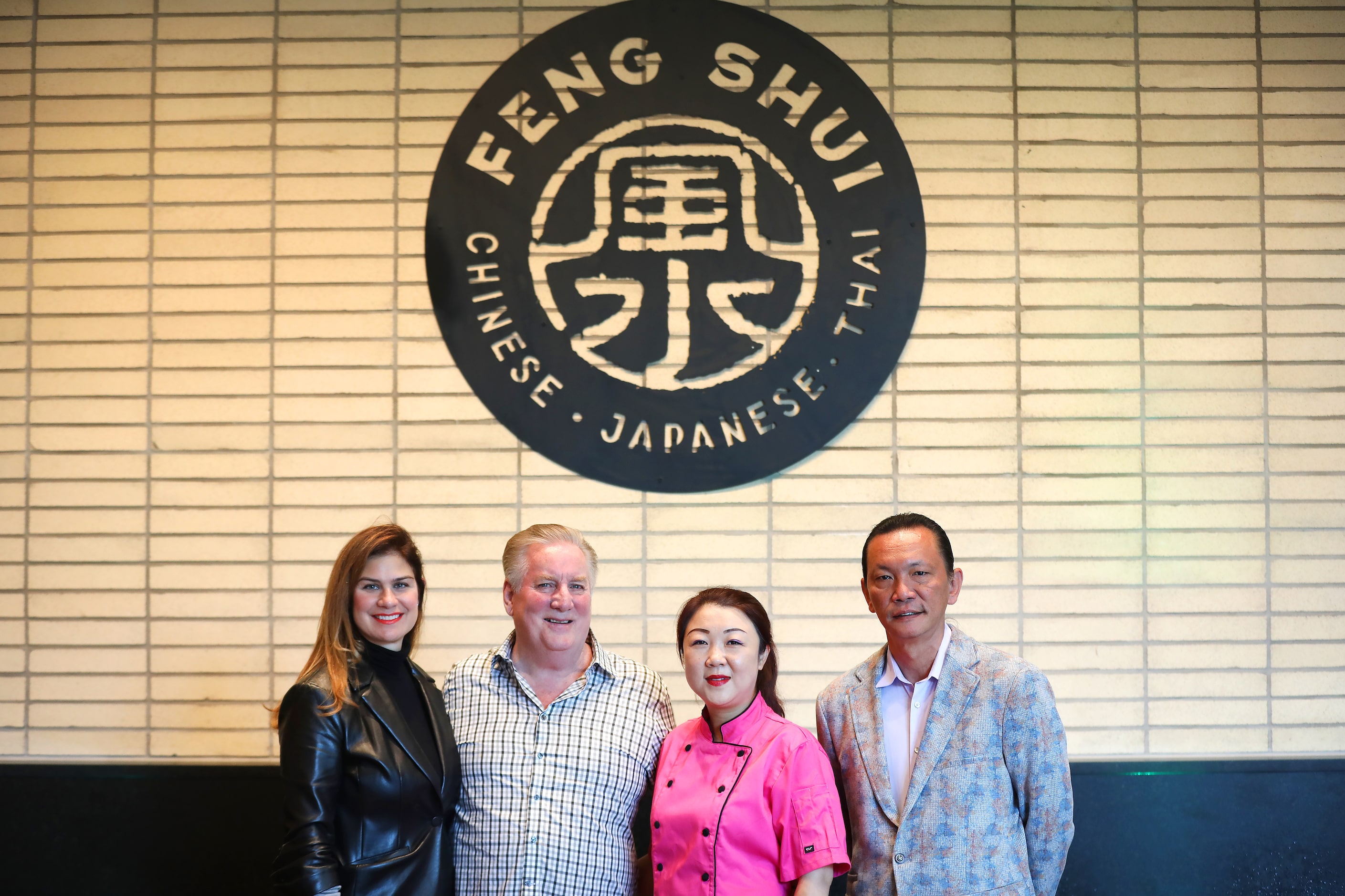 From left, Owners Natalie and David Edmondson, Chef Fawn Zhao, Chef and General Manager Alan...