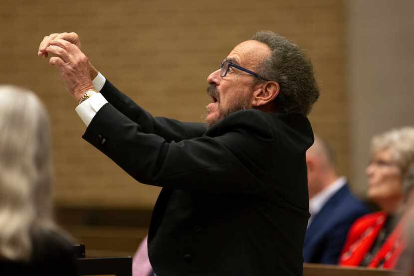 James Richman conducts the Dallas Bach Society performance of Bach's St. John Passion.
