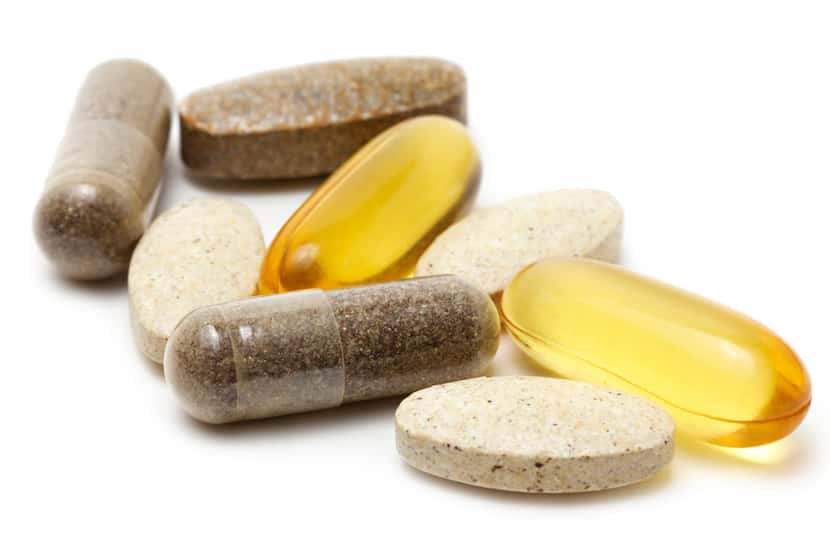 iStock image of dietary supplements.