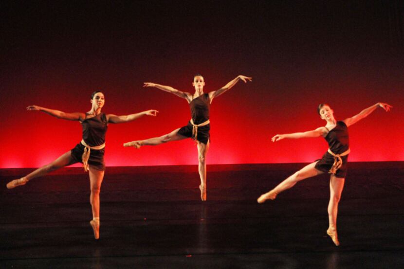 Contemporary Ballet Dallas performed "Origin," part of its series of eight short works...