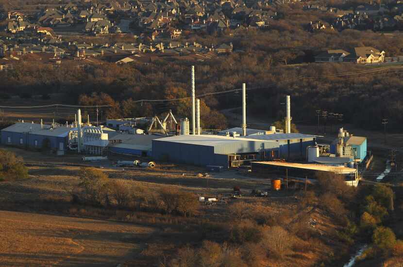 The Exide Technologies plant in Frisco is shown in November 2012 just before it ceased...