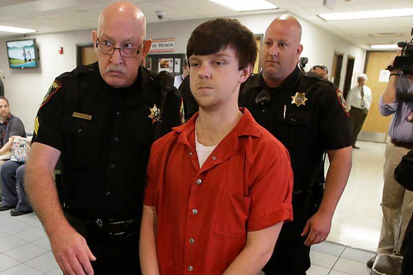  FILE - Dec. 28, 2015 file photo after Ethan Couch was take into custody by Mexican...