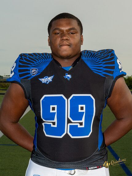 North Forney defensive lineman Roderick Brown.