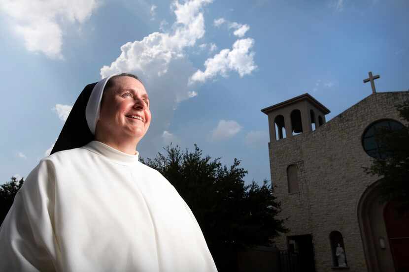 Sister Mary Anne Zuberbueler, the new principal of Mary Immaculate Catholic School, poses...