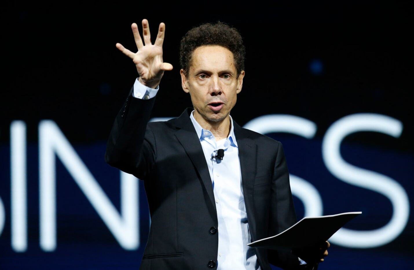 Author Malcolm Gladwell shares his thoughts on leadership at the AT&T Business Summit. 