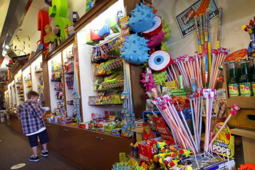 Blooms Candy and Soda Pop Shop at 1104 W. Main Street in downtown Carrolton, Wednesday, July...