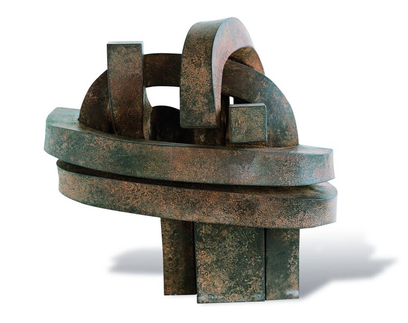 Eduardo Chillida 'Besarkada III / Embrace III,' 1991. Iron