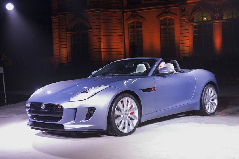 Jaguar boasts a new  F-Type two-seat convertible.