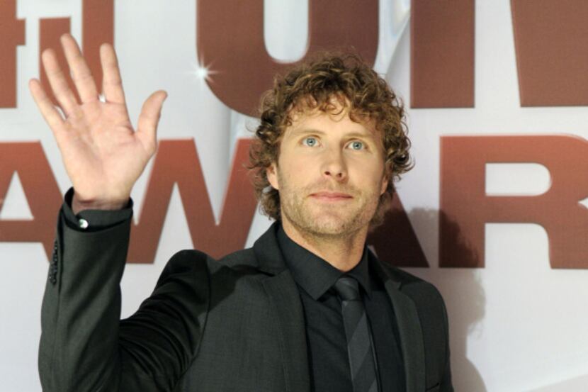 Country singer Dierks Bentley at the 45th Annual CMA Awards in Nashville, Tenn.  Bentley is...