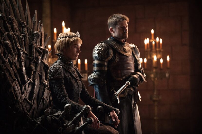 Lena Headey and Nikolaj Coster-Waldau in 'Game of Thrones'