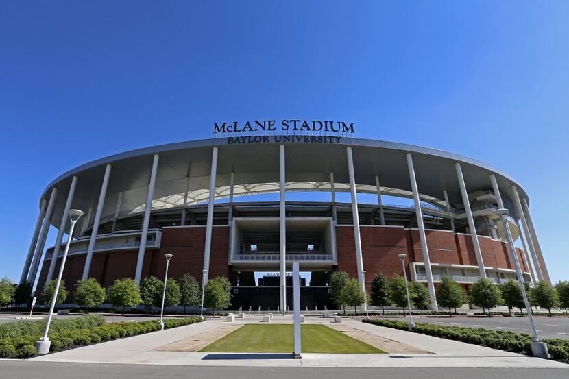McLane Stadium on the Baylor University campus in Waco, Texas, Tuesday, May 3, 2016. (Jae S....