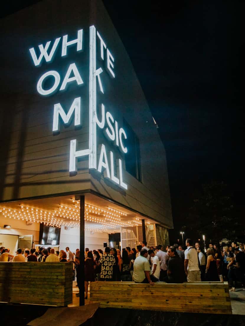 White Oak Music Hall, a new five-acre music venue in Houston's near Northside, features...