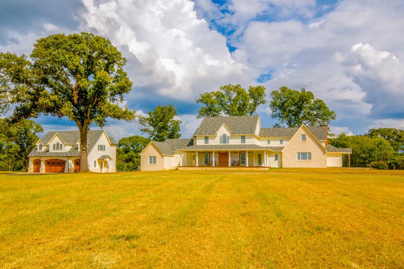 The T-Bar-W Ranch has three houses and other buildings.