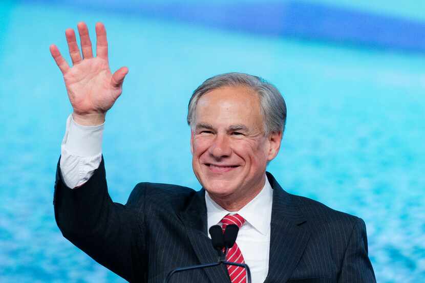 Texas Gov. Greg Abbott says he's not worried about investment and donation dollars leaving...