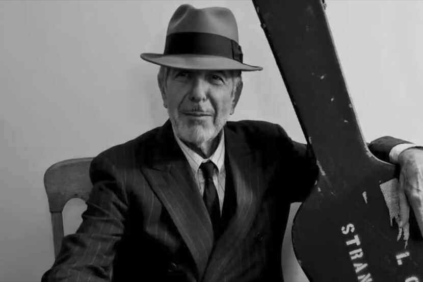 En esta imagen difundida por Sony Pictures Classics, Leonard Cohen, tema central del...