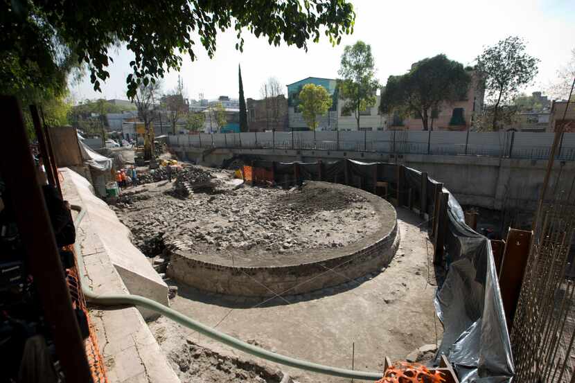 Arqueólogos encuentran un templo dedicado al dios del viento el 30 de noviembre en México....