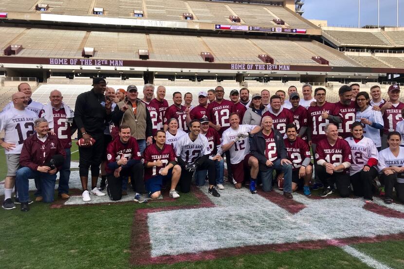 Around 50 Texas state lawmakers gathered at Kyle Field in College Station Wednesday...