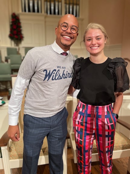 Timothy Peoples with his wife Valerie Lott. Peoples was recently elected to be Wilshire...