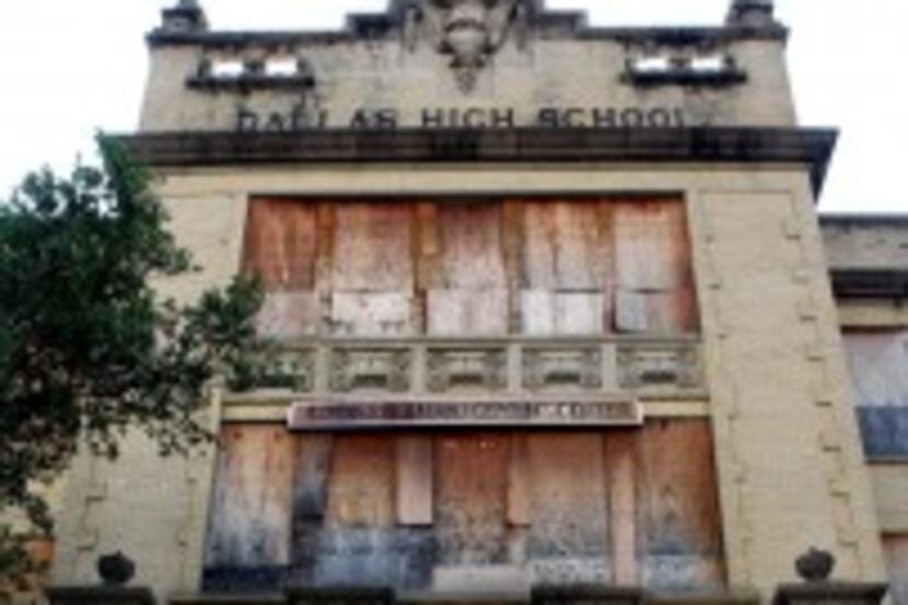  Another Dallas landmark that's empty: Dallas High School