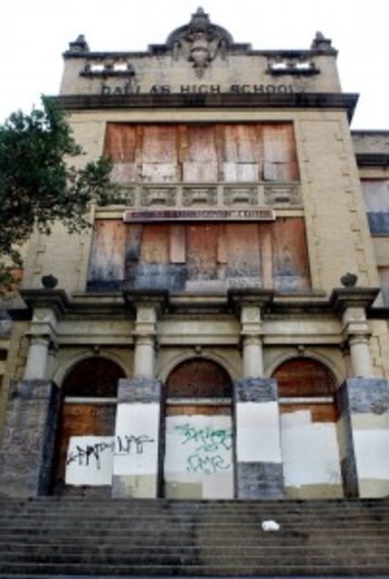  Another Dallas landmark that's empty: Dallas High School