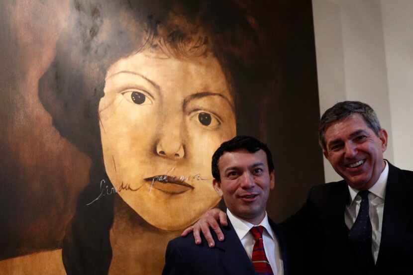 European Union Ambassador to the U.S. Stavros Lambrinidis poses for a portrait with Artist...