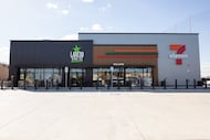A  7-Eleven "evolution store" where the Irving-based retailer is testing new ideas.