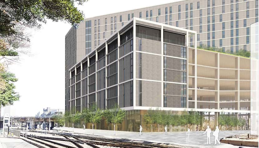 The 15-story 2400 Bryan project will include apartments and retail.