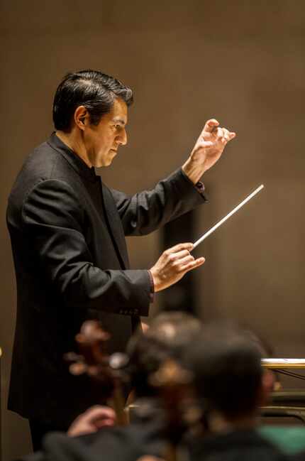 Miguel Harth-Bedoya conducted the Dallas Symphony Orchestra in a performance last November,...
