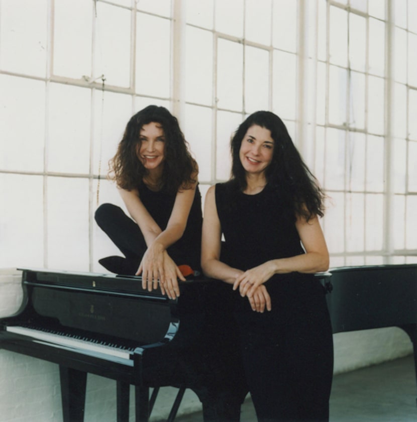 Duo-pianists Katia and Marielle Labèqie (Brigitte Lacombe)